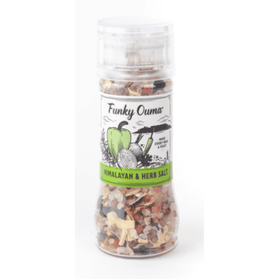 Funky Ouma Himalayan and Herb Salt Mini Grinder