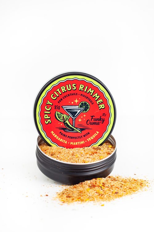 Funky Ouma Spicy Citrus Rimmer 85g tin